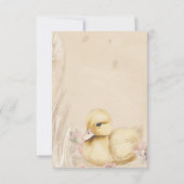 Hallo Baby! boho baby shower Flat Dank u kaart (Achterkant)