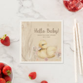Hallo Baby! Boho baby shower Servet (Insitu)