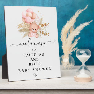 Hallo Baby Boho Beer Douche Fotoplaat