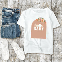Hallo Baby, Boho Modern Baby shower moeder-to-be