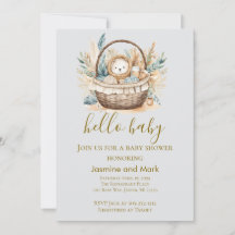 Hallo Baby Boho Neutrale Beer Mand
