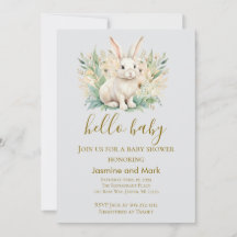 Hallo Baby Boho Neutrale Konijn 