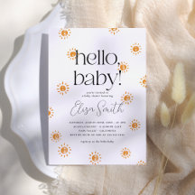 Hallo Baby | Boho Sunshine Baby shower