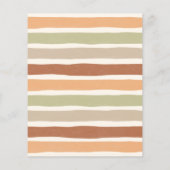 Hallo Baby Budget Herfst Boho Kleding Baby shower (Achterkant)