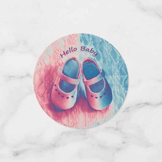 hallo Baby - charmant Confetti (Kleine voorkant)