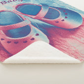 Hallo Baby - charmant pastel Sherpa Deken (3/4)