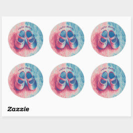 hallo Baby - charmant Ronde Sticker