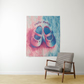 hallo Baby - charmant Wandkleed (In situ)