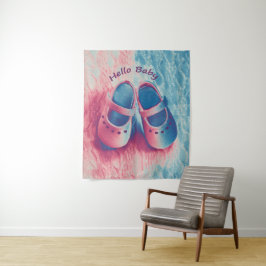 hallo Baby - charmant Wandkleed