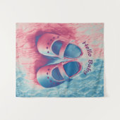 hallo Baby - charmant Wandkleed (Voorkant (horizontaal))