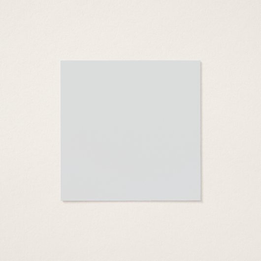 Hallo Baby Crème Pastel Gedroogde Bloemen Vierkante Visitekaartjes (Achterkant)