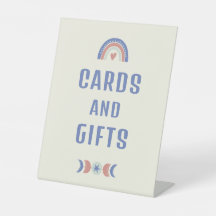 hallo Baby Cute Boho Card Cadeaubon Baby shower