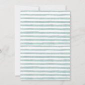 hallo Baby | Cute Boho Clothes Girl Baby shower Kaart (Achterkant)