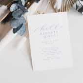 Hallo Baby Eenvoudig Script Fotocollage Geboorte Aankondiging