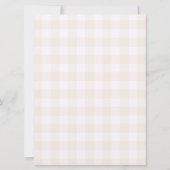 hallo Baby Foto geboorteaankondiging Aankondiging (Achterkant)