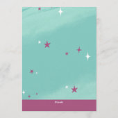 Hallo Baby Geboorteaankondigingskaart Kaart (Achterkant)