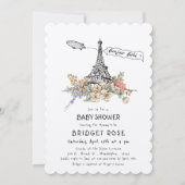 Hallo Baby Geslacht Neutrale Baby Shower Kaart (Voorkant)