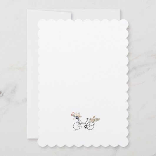 Hallo Baby Geslacht Neutrale Baby Shower Kaart (Achterkant)