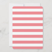 hallo Baby Girl Foto geboorteaankondiging Aankondiging (Achterkant)