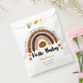 Hallo Baby Meisje Pompoen Baby shower Bedankzakje (Gezegeld)