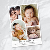 Hallo Baby Minimalist 5 Foto Aankondiging