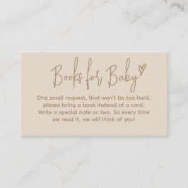 Hallo Baby Minimalistisch Genderneutraal Boekverzo Informatiekaartje