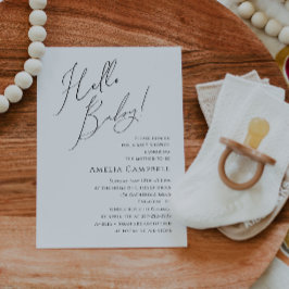 Hallo Baby Onbaatzuchtig Genderneutraal Baby Showe Kaart