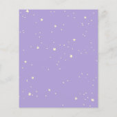 hallo Baby Paarse droom die mama Baby kent (Achterkant)