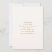 hallo Baby Sage Green Baby shower Kaart (Achterkant)