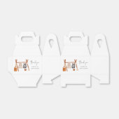 Hallo Baby | Schattige Boho Kleding Baby shower Bedankdoosjes (Uitgevouwen)