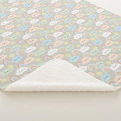 Hallo baby sherpa fleece deken (3/4)