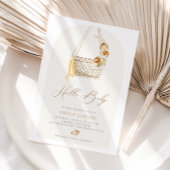 Hallo Baby shower Boho Pampas Grass Genderneutraal Kaart