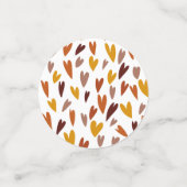 Hallo Baby shower Modern Genderneutraal Confetti (Kleine voorkant)