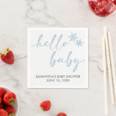 Hallo Baby Shower Servet (Insitu)