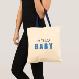 Hallo Baby Shower Tote Bag