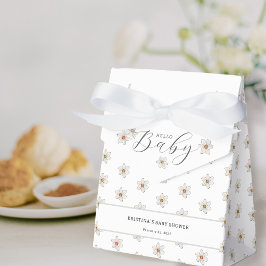 Hallo Baby Spring Daffodil Baby shower Bedankdoosjes