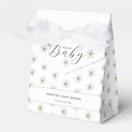 Hallo Baby Spring Daffodil Baby shower Bedankdoosjes