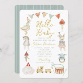 Hallo Baby Waterverf Kleding & Speelgoed Baby show Kaart