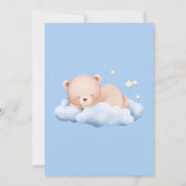 Hallo Baby | Welkom bij de World Baby Invitation Kaart (Achterkant)