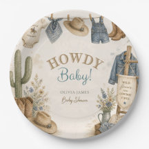 Hallo baby western woestijn baby shower
