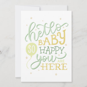 hallo baby zo blij dat je hier bent. Nieuwe babyge