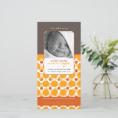 Hallo baby ZOETE FOTO GEBOORTEAANKONDIGINGEN :: Aankondiging (Staand voorkant)