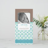 Hallo baby ZOETE FOTO GEBOORTEAANKONDIGINGEN :: Aankondiging (Staand voorkant)