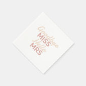 Hallo Bachelorette Party Vaarwel Miss Servet (Hoek)