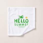 hallo bad handdoek (Wasdoekje)