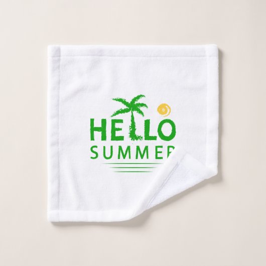 hallo bad handdoek (Wasdoekje)