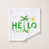 hallo bad handdoek (Wasdoekje)
