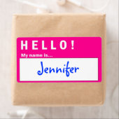Hallo < Badge Naam Badge Labels (Insitu)