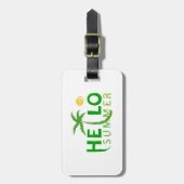 hallo bagagelabel (Voorkant verticaal)