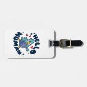 hallo bagagelabel (Voorkant horizontaal)